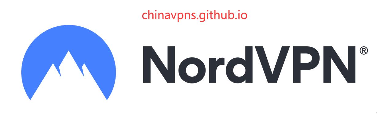 NordVPN Banner:中国VPN推荐,最好用的VPN排行